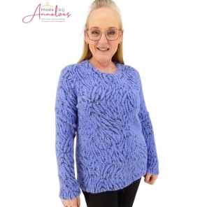 Cassia Pullover harig 2 kleuren Laveldel